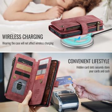 Samsung Galaxy S26+ Caseme C30 Multifunktionel Pung - Rød