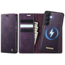 Samsung Galaxy S26+ Caseme C49 2-i-1 aftagelig pungetui - MagSafe-kompatibel, RFID - Lilla
