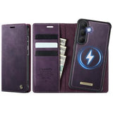 Samsung Galaxy S26+ Caseme C49 2-i-1 aftagelig pungetui - MagSafe-kompatibel, RFID - Lilla