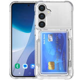Samsung Galaxy S26+ Gennemsigtigt Cover med Kortholder