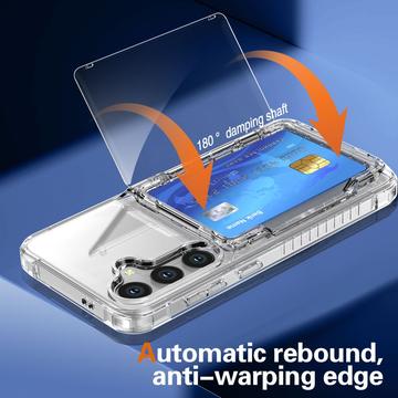 Samsung Galaxy S26+ Gennemsigtigt Cover med Kortholder