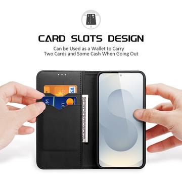 Samsung Galaxy S26+ Dux Ducis Hivo Læderpung - Sort