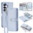 Samsung Galaxy S26+ Dux Ducis Lawa Wallet læderetui m. magnetisk cover - babyblå