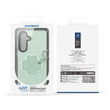 Samsung Galaxy S26+ Dux Ducis Luvy cover med fingerring/håndrem - Grøn / Kløver