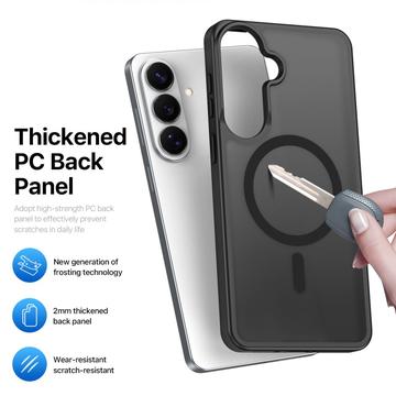 Samsung Galaxy S26+ Dux Ducis Yind Hybrid Cover - MagSafe-kompatibel - Sort