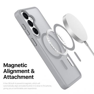 Samsung Galaxy S26+ Dux Ducis Yind Hybrid Cover - MagSafe-kompatibel - Grå