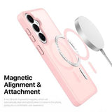 Samsung Galaxy S26+ Dux Ducis Yind Hybrid Cover - MagSafe-kompatibel - Lysepink