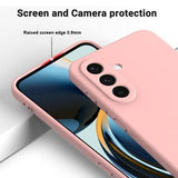 Samsung Galaxy S26+ Flydende silikone cover med håndrem - Pink