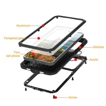 Samsung Galaxy S26+ Love Mei Powerful Hybrid Cover - Sort