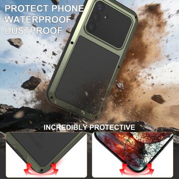 Samsung Galaxy S26+ Love Mei Powerful Hybrid Cover - Grøn