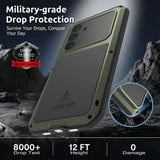 Samsung Galaxy S26+ Love Mei Powerful Hybrid Cover - Grøn