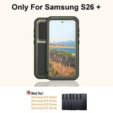 Samsung Galaxy S26+ Love Mei Powerful Hybrid Cover - Grøn