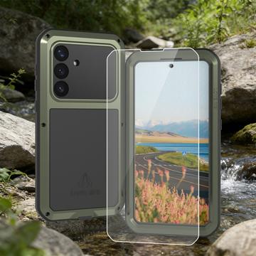 Samsung Galaxy S26+ Love Mei Powerful Hybrid Cover - Grøn