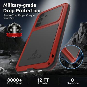 Samsung Galaxy S26+ Love Mei Powerful Hybrid Cover - rød