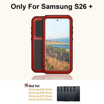 Samsung Galaxy S26+ Love Mei Powerful Hybrid Cover - rød