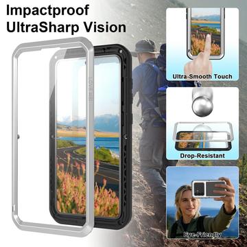 Samsung Galaxy S26+ Love Mei Powerful Hybrid Cover - Sølv