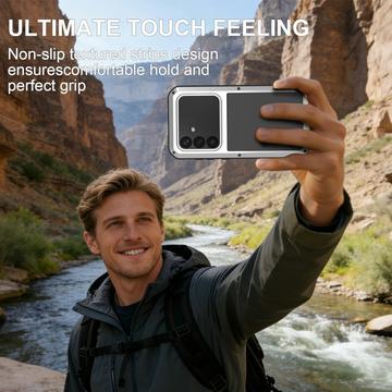 Samsung Galaxy S26+ Love Mei Powerful Hybrid Cover - Sølv