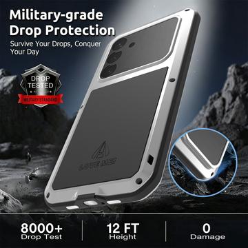 Samsung Galaxy S26+ Love Mei Powerful Hybrid Cover - Sølv