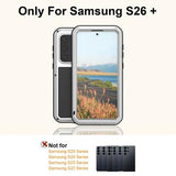 Samsung Galaxy S26+ Love Mei Powerful Hybrid Cover - Sølv