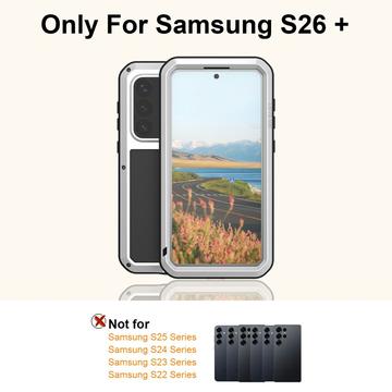 Samsung Galaxy S26+ Love Mei Powerful Hybrid Cover - Sølv