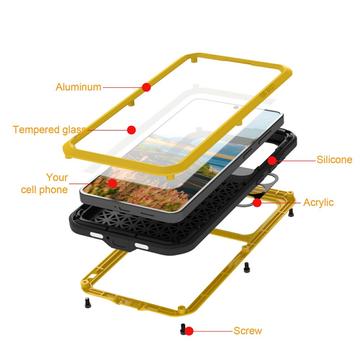 Samsung Galaxy S26+ Love Mei Powerful Hybrid Cover - Gul