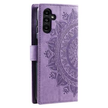 Samsung Galaxy S26+ Mandala Series Etui med Pung - Lilla