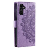 Samsung Galaxy S26+ Mandala Series Etui med Pung - Lilla