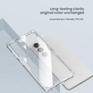 Samsung Galaxy S26+ Nillkin Nature TPU Pro Hybrid Cover - Gennemsigtig