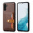 Samsung Galaxy S26+ Retro Style Cover med Pung - Brun