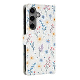 Samsung Galaxy S26+ Rhombisk Blomsterpung - farverige blomster