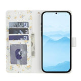 Samsung Galaxy S26+ Rhombisk Blomsterpung - gule blomster