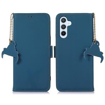 Samsung Galaxy S26+/S26 Pro Pung læder cover med RFID - blå