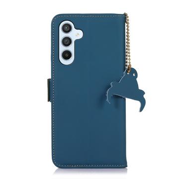 Samsung Galaxy S26+/S26 Pro Pung læder cover med RFID - blå