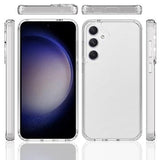 Samsung Galaxy S26+ Ridsefast Hybrid Cover - Gennemsigtig