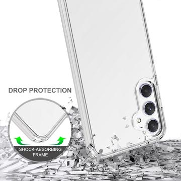 Samsung Galaxy S26+ Ridsefast Hybrid Cover - Gennemsigtig