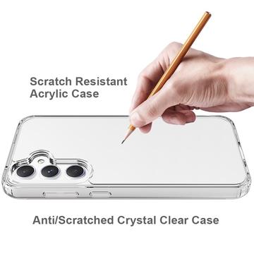 Samsung Galaxy S26+ Ridsefast Hybrid Cover - Gennemsigtig