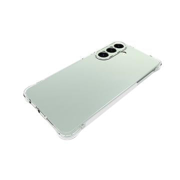 Samsung Galaxy S26+ Stødsikkert Silikone Cover - Gennemsigtig