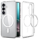 Samsung Galaxy S26+ Spigen Ultra Hybrid Mag Cover - Hvid / Klar