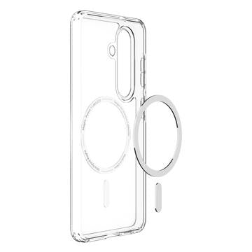 Samsung Galaxy S26+ Spigen Ultra Hybrid Mag Cover - Hvid / Klar