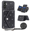 Samsung Galaxy S26+ Stardust Cover med Kortholder - Sort