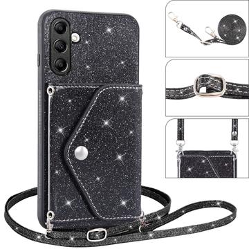 Samsung Galaxy S26+ Stardust Cover med Kortholder - Sort