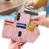 Samsung Galaxy S26+ Stardust Cover med Kortholder - Pink
