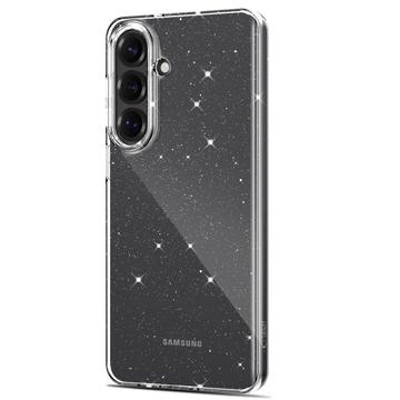Samsung Galaxy S26+ Tech-Protect FlexAir Glitter TPU Cover - Gennemsigtig