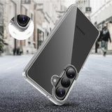 Samsung Galaxy S26+ Tech-Protect Flexair Hybrid Cover - Gennemsigtig