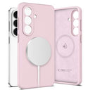 Samsung Galaxy S26+ Tech-Protect flydende silikone cover - MagSafe-kompatibel - Lyserød Perle