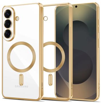 Samsung Galaxy S26+ Tech-Protect MagFlex Cover - MagSafe-kompatibelt - Klar / Guld