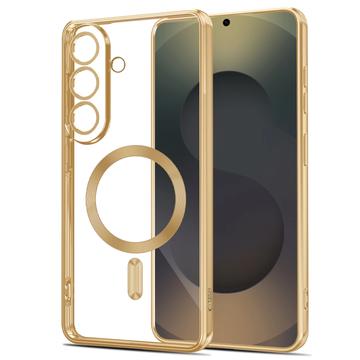 Samsung Galaxy S26+ Tech-Protect MagFlex Cover - MagSafe-kompatibelt - Klar / Guld