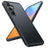 Samsung Galaxy S26+ Torras Skin-Touch-Cover med udskiftelige knapper - Sort