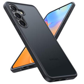 Samsung Galaxy S26+ Torras Skin-Touch-Cover med udskiftelige knapper - Sort