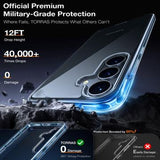 Samsung Galaxy S26+ Torras Skin-Touch-Cover med udskiftelige knapper - Klar